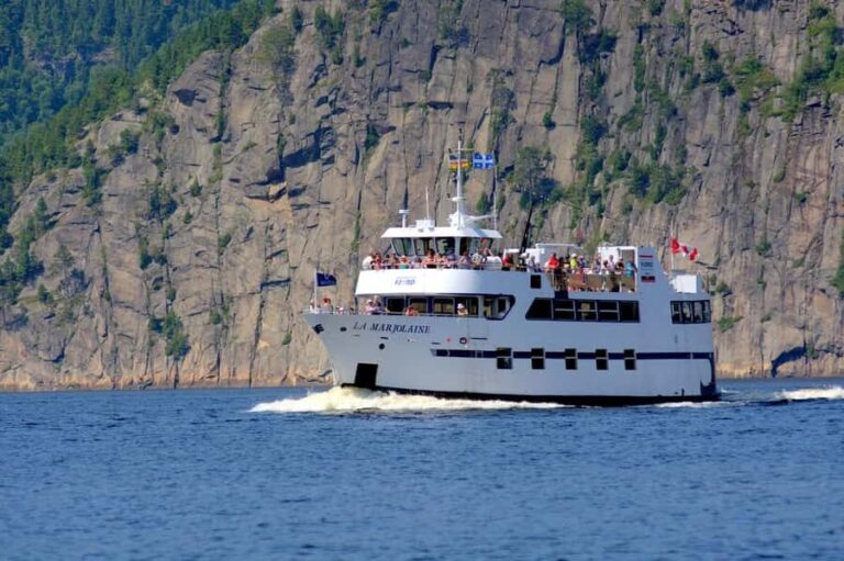 La Baie: 3-Hour Saguenay Fjord Classic Cruise with Guide - The Value of the Experience