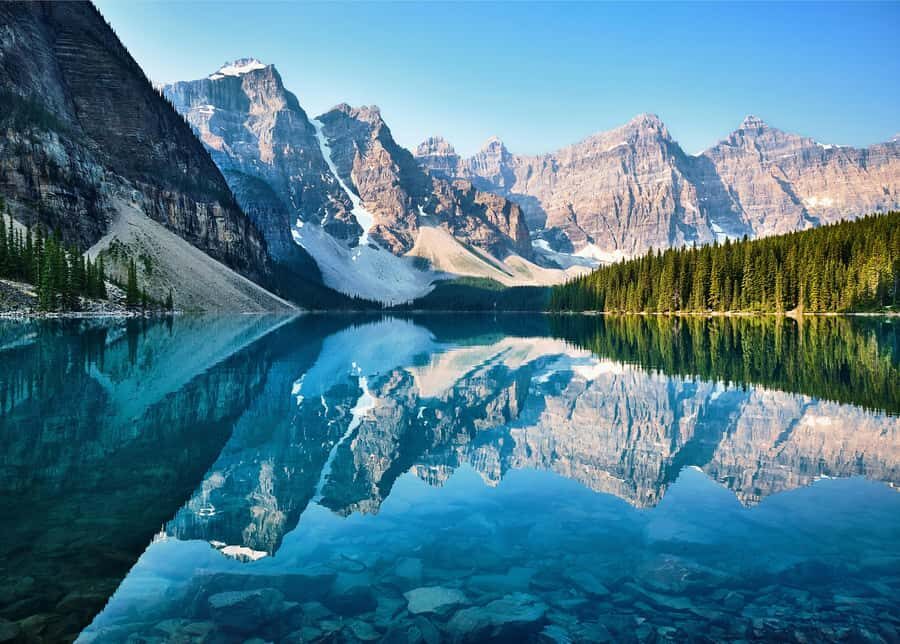Lake Louise: Moraine & Louise Lake Half-Day Highlights Tour - The Experience in Detail