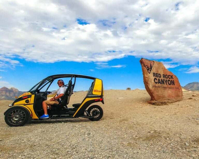 Las Vegas: Red Rock Canyon Ticket and Audio Tour in a GoCar - A Closer Look at the Red Rock Canyon GoCar Experience