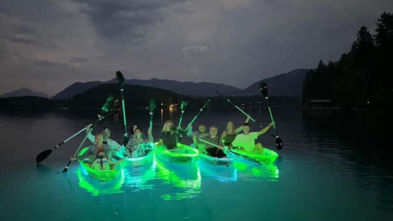 LED Illuminated Sunset Clear Kayak Tour //Kalispell, MT// - FAQ