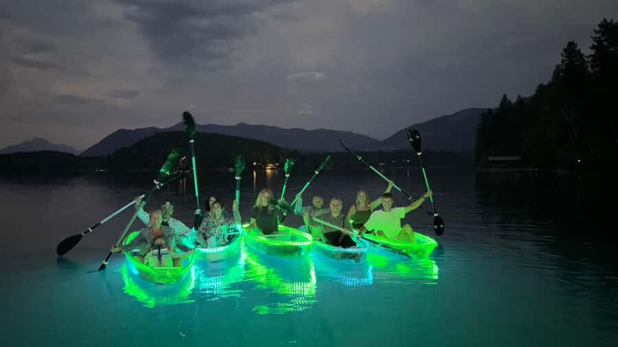 LED Illuminated Sunset Clear Kayak Tour //Kalispell, MT// - FAQ