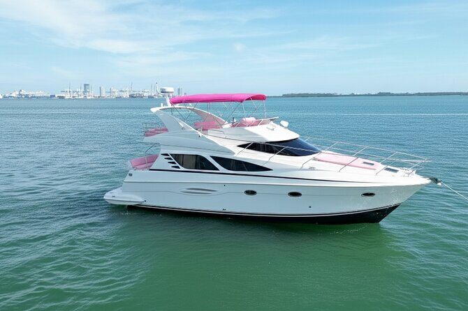 Miami Yacht Rental 53 ft | + 2 Jet Ski Free | Pink Boat Rentals - Who Would Enjoy This Experience?
