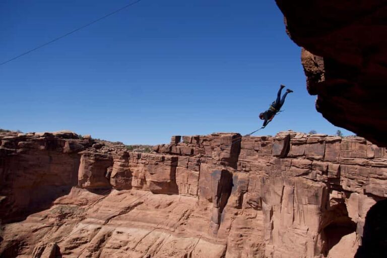 Moab: 400-Foot Rope Swing Experience - Detailed Breakdown of the Itinerary