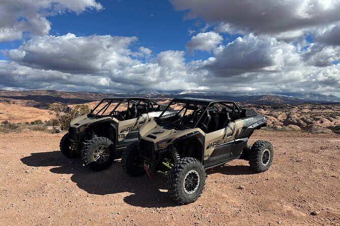 Moab Custom 4 Seat Kawasaki KRX® 1000 Off Road UTV Rental - Exploring Moab by UTV: Why This Tour Stands Out