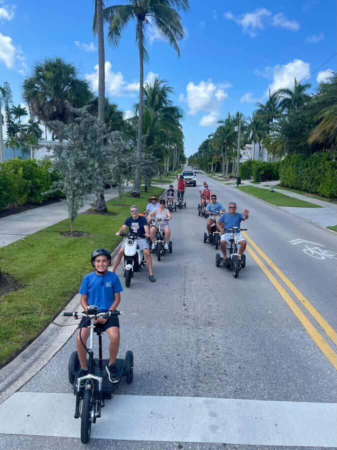 Naples Florida: Electric Trike & Moped Tour - Fun 4 All Ages - What It Feels Like to Be on the Tour