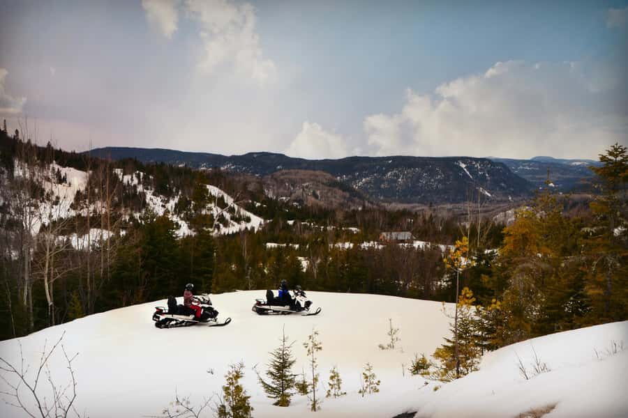Near Tadoussac: Mont Valin and Saguenay Fjord Mini Snowmobile Raid - Who Will Love This Tour?