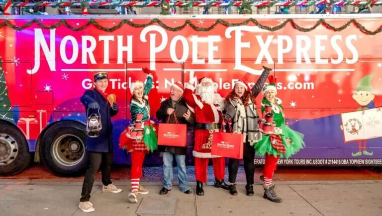 New York City: North Pole Express Holiday Ride - A Closer Look at the North Pole Express Holiday Ride