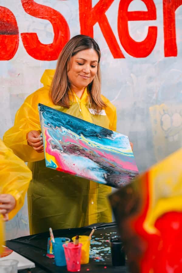 New York: Private Fluid Art Class with Supplies - Final Thoughts on the Fluid Art Class in New York