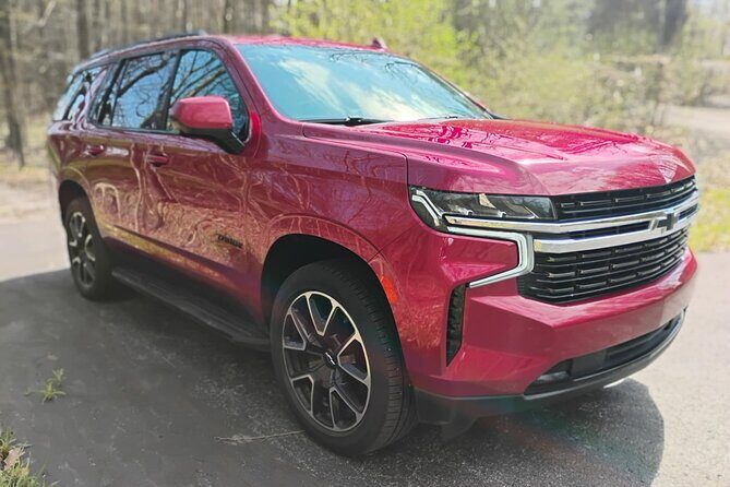 NON BUS PROPOSAL Old Mission Wine Tour in a Cherry Red Tahoe RST - An In-Depth Look at the Old Mission Wine Tour