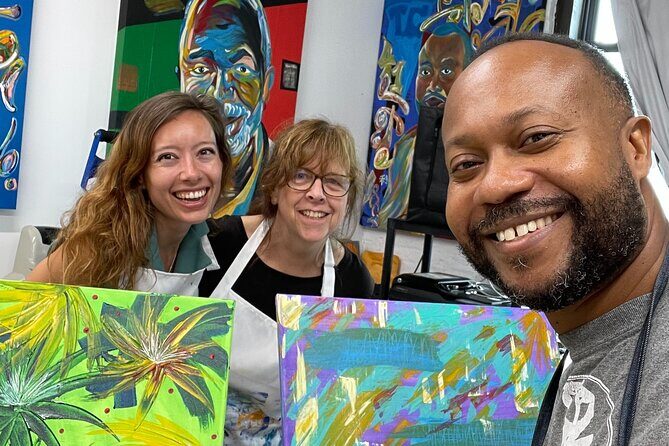 NYC: Abstract Painting with Palette Knives  Small Group - What’s Included and What You Can Expect