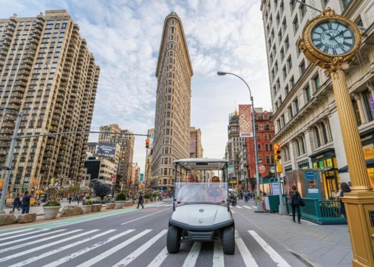 NYC: New York City Landmarks & History City Tour by Cart - How Does the Ride Feel?