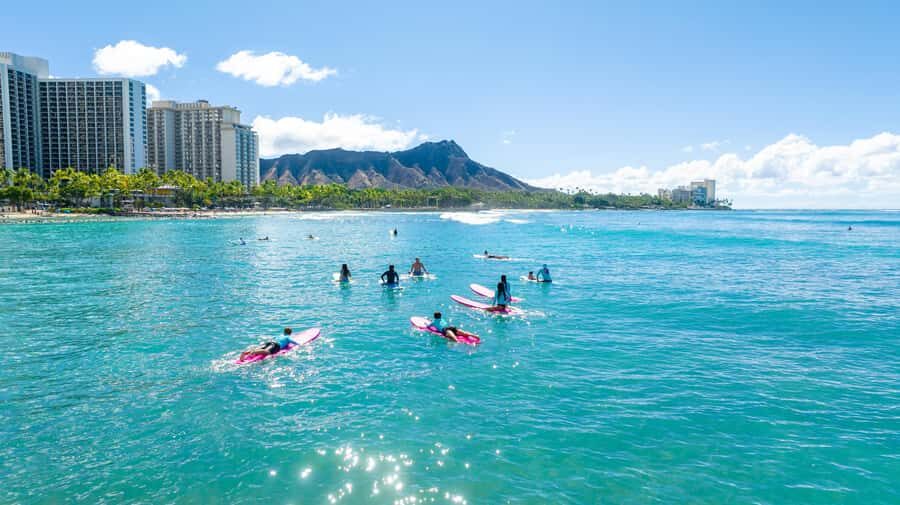 Oahu: Waikiki Private Surf Lesson For Groups (2 or more) - The Location and Setup: Starting Point for Waikiki Surfing