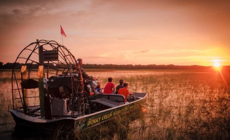 Orlando Sunset Airboat Tour w/ Alligator & Wildlife Viewing - A Closer Look at the Experience