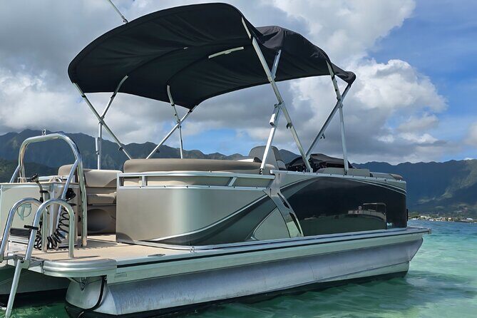 Privae Pontoon Private Pontoon Boat Rental in Kaneohe Bay