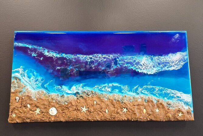 Resin Beach Scene Art Class Experience - How Does It Compare in Value?