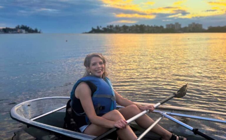 Sarasota: Clear Kayak Mangrove Tunnel Eco Tour - The Coastal Views and Marine Life