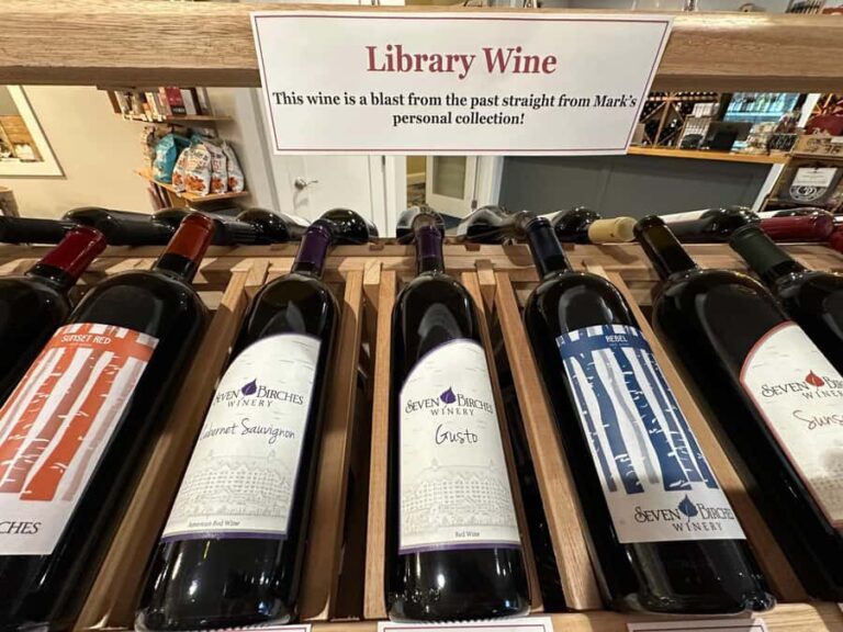 Seven Birches Winery (Lincoln, NH) Founder's Wine Tasting - Detailed Breakdown of the Itinerary