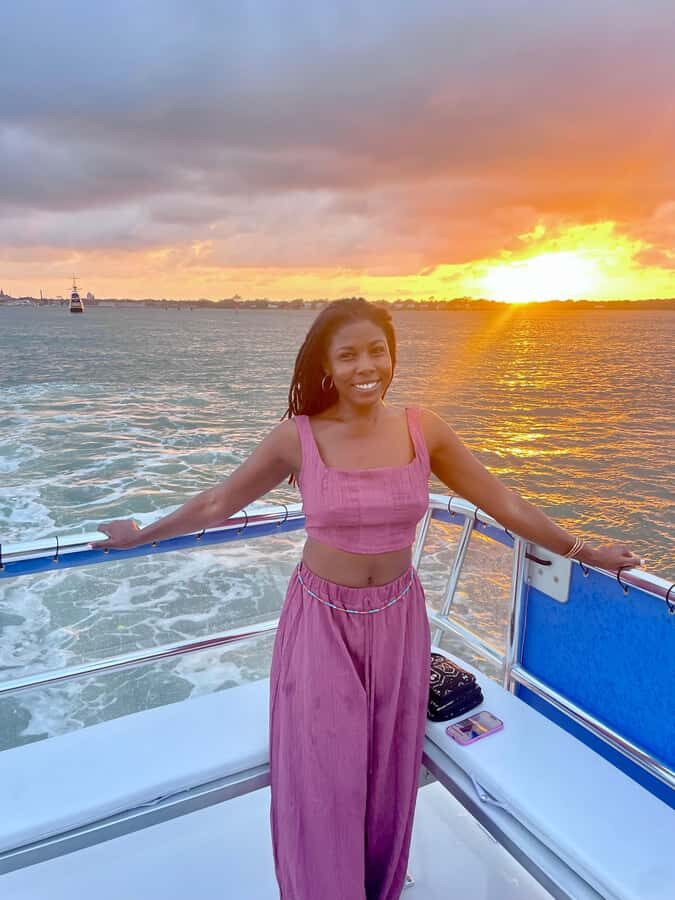 St Augustine: Bayfront Sunset Cruise With Onboard Bar - The Itinerary: What You’ll See and Experience