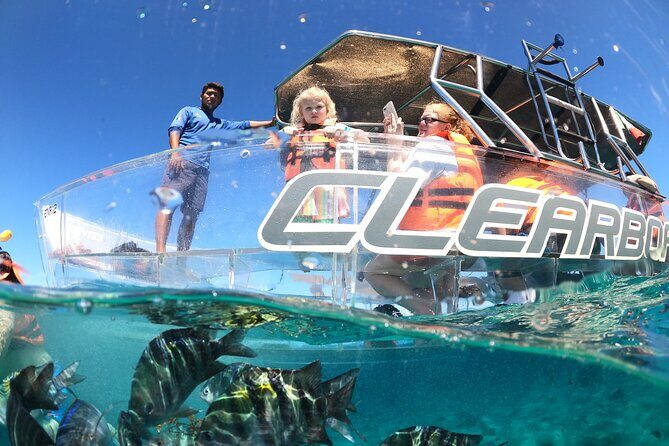Transparent Boat with Snorkeling drinks and photo shoot - Experiencing Cozumel from a transparent vessel: what to expect