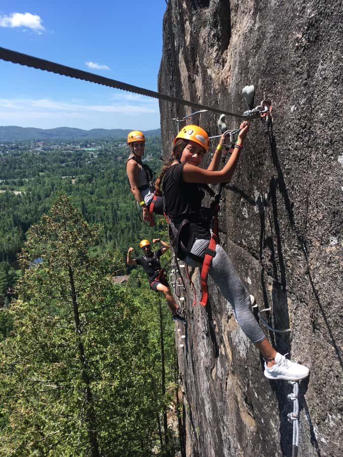 Via Ferrata Mont-Catherine near Mont-Tremblant - The Experience in Detail: Step-by-Step