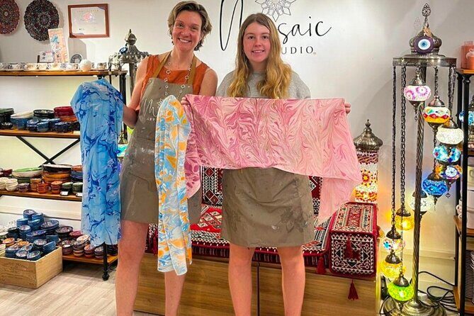 Water Marbling Workshops in Somerset New Jersey - The Details of the Water Marbling Workshop