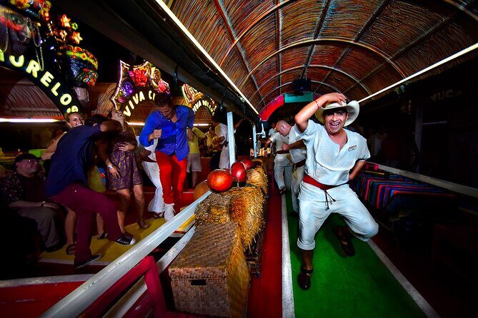 Xoximilco party in Cancun - The Music, Food, and Dancing