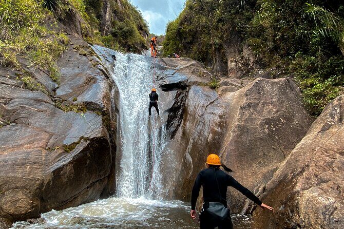 Canyoning in Chamana: 35 Meter Waterfall! - The Itinerary in Detail