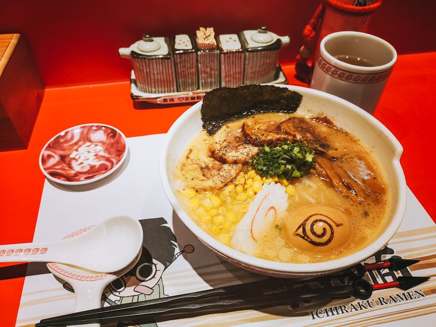 Ramen bowl in Tokyo