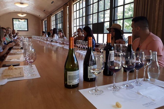 New Concha y Toro Tour Marques with class, extra tasting y food - The Sum Up