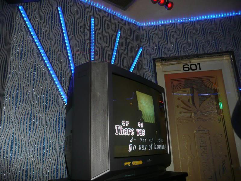 Private karaoke room in Tokyo