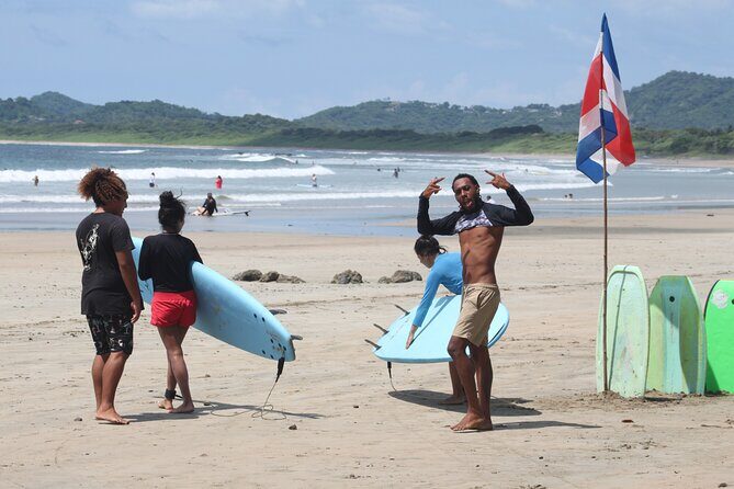 Private Surf Lesson with Local Professionals in Tamarindo Beach - The Itinerary in Detail