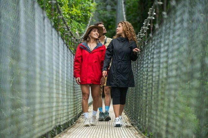 The Mighty Arenal Volcano: Hanging Bridges & Hot springs - Transportation and Practical Details