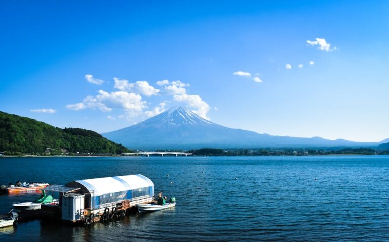 Mount Fuji from Lake Kawaguchiko