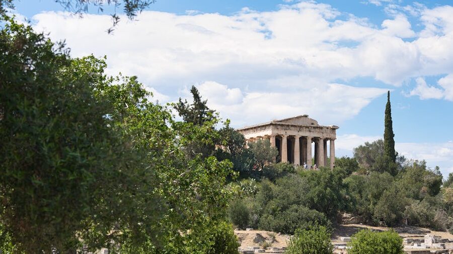 Temple of Hephaestus Athens ruins