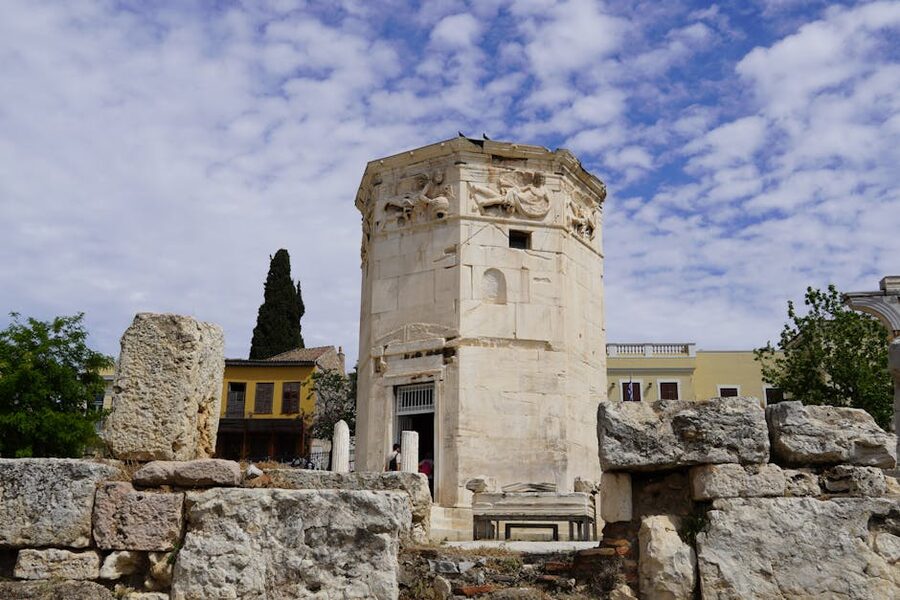 Tower of the Winds Athens ancient