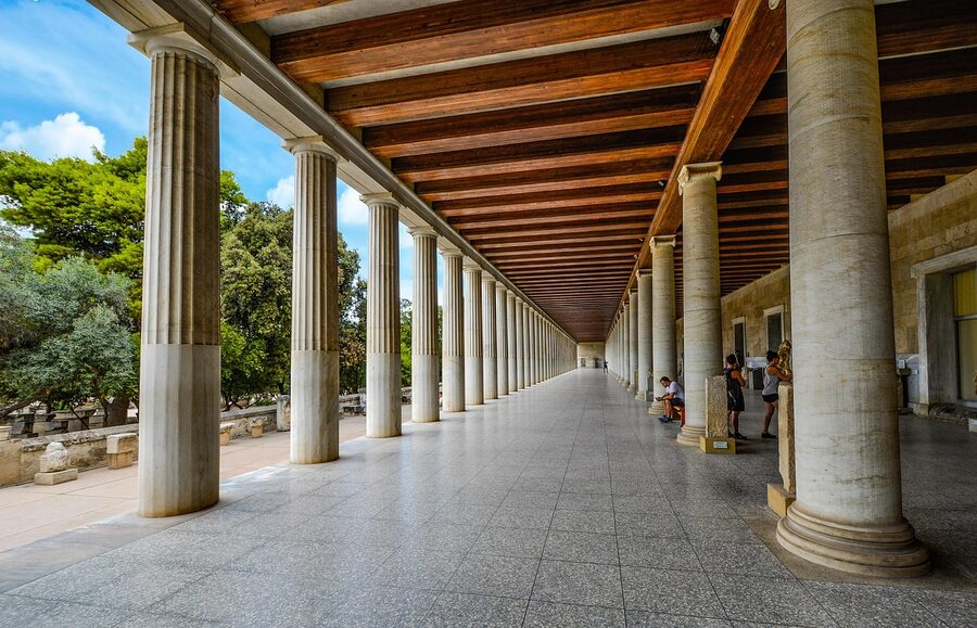 Acropolis Museum columns architecture
