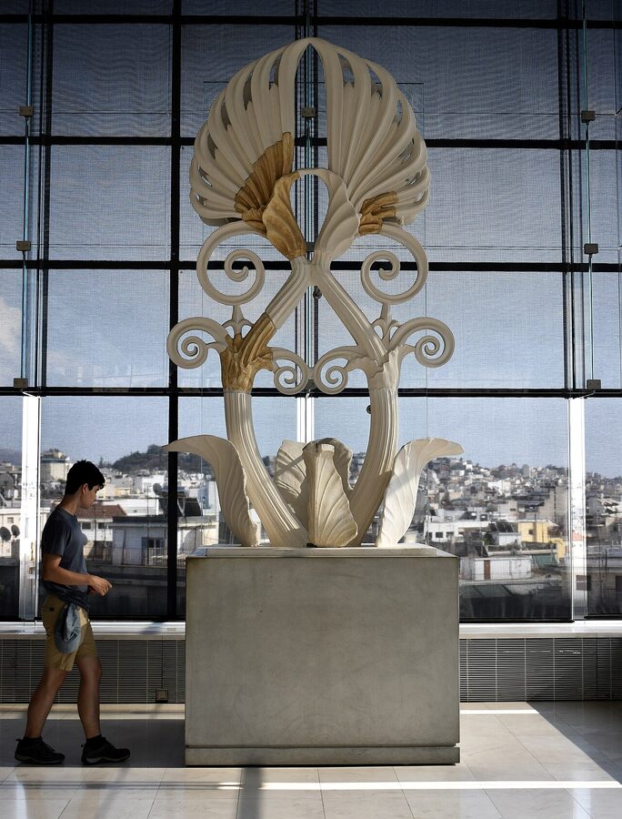 Marble acroterion of the Parthenon