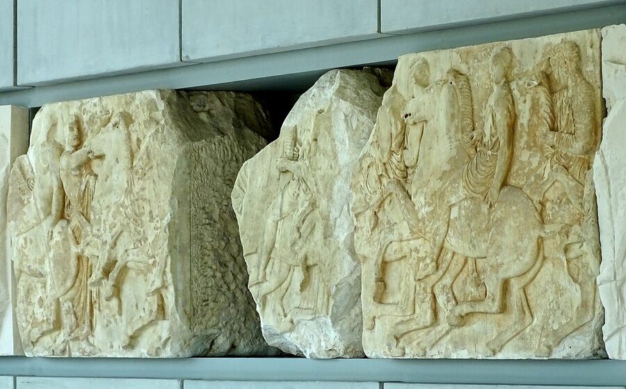 Parthenon frieze Acropolis Museum Athens