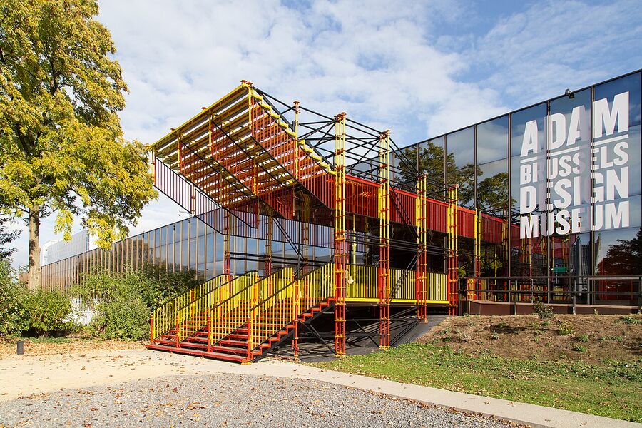 ADAM Brussels Design Museum exterior on Heysel plateau