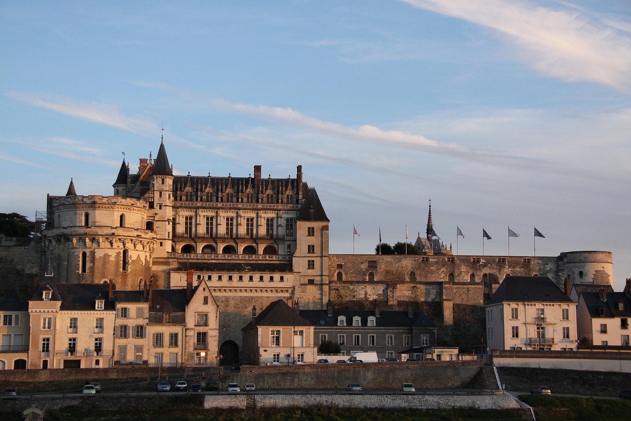 Royal Castle of Amboise exterior view