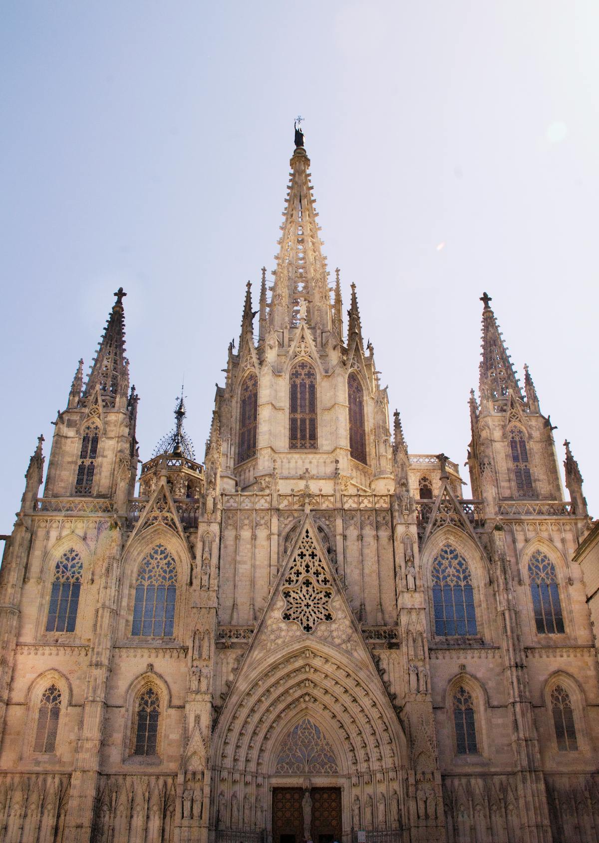 Gothic architecture of Barcelona Cathedral