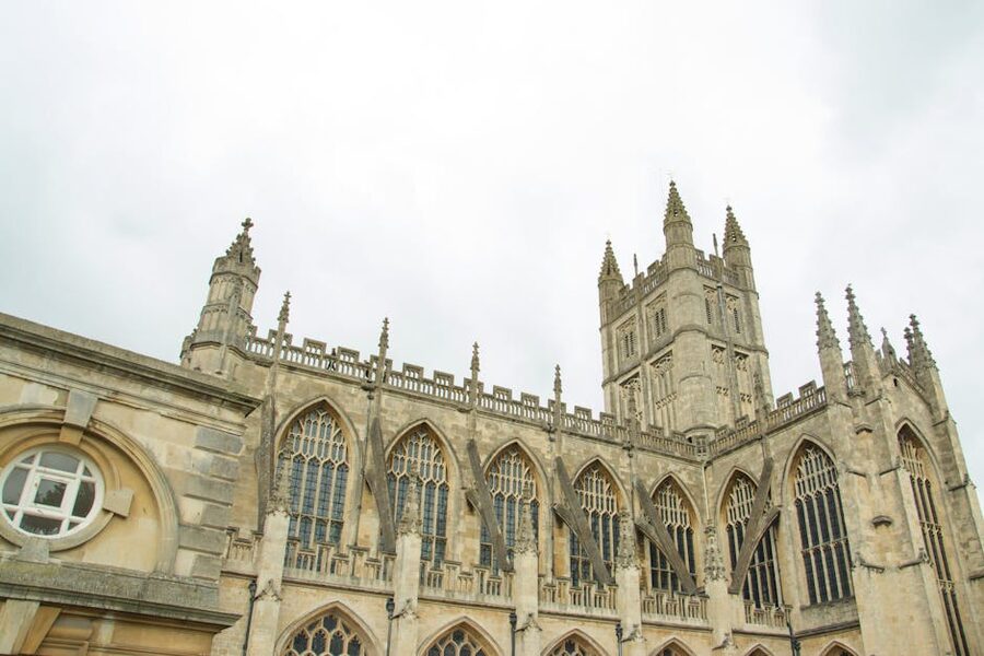 Bath Abbey gothic architecture