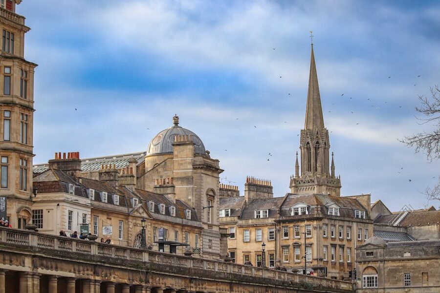 Bath historic architecture skyline