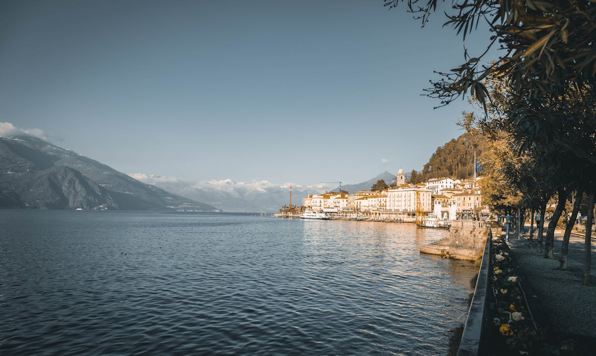 Bellagio on Lake Como in morning light