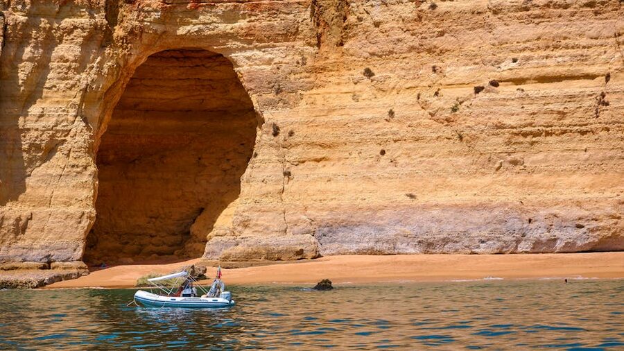 Algarve boat scenery