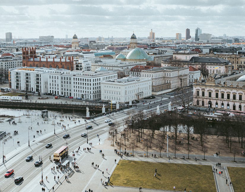 Berlin skyline domes