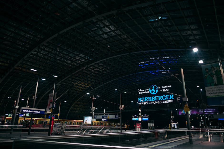 Street scene in Berlin Germany
