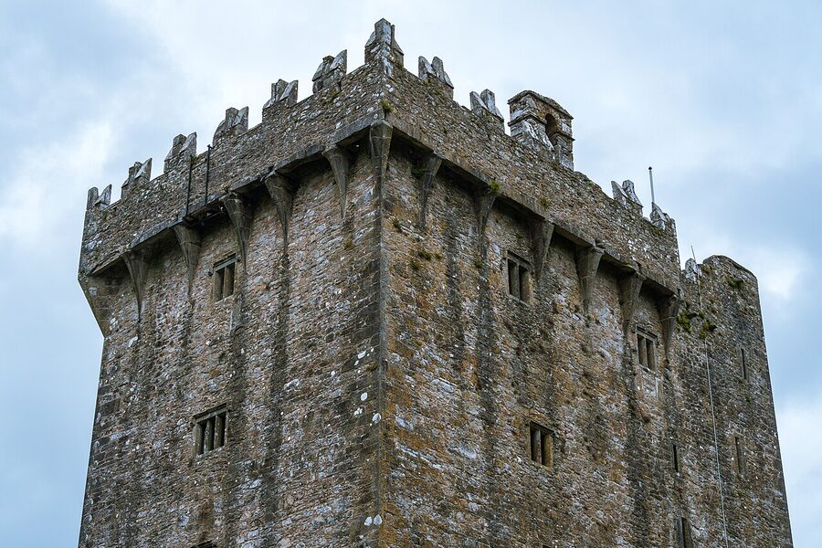 Blarney Castle detail tower