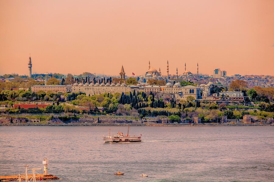 Sultanahmet Istanbul skyline