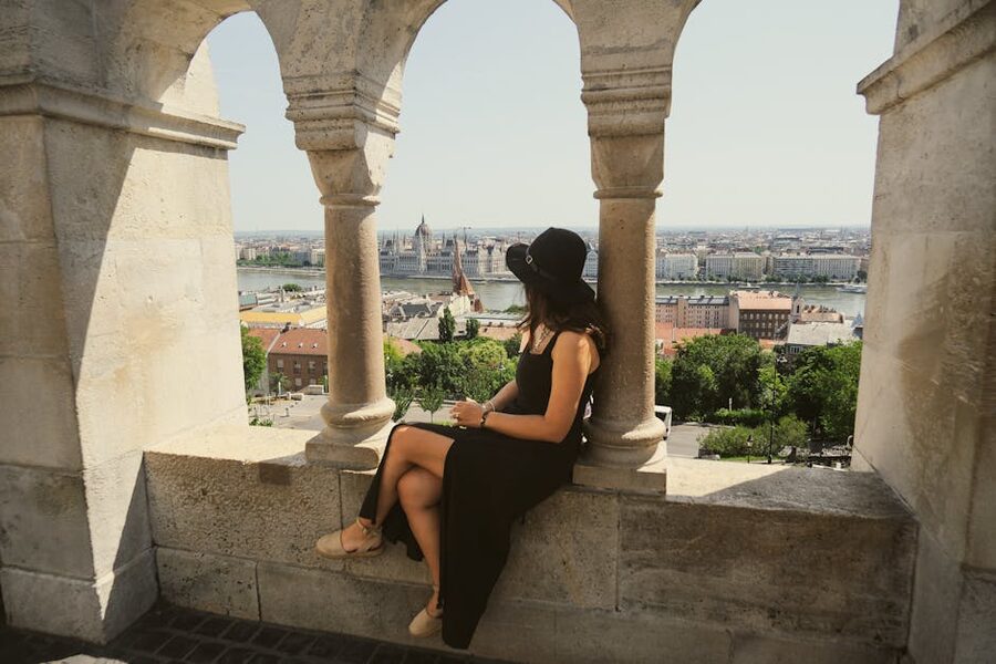 Panorama view from Fishermans Bastion